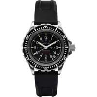 Grande montre automatique de plong&eacute;e, Num&eacute;rique, &agrave; piles, 41 mm, Noir Helyx Safety & Industrial Supplies