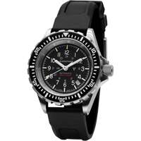 Grande montre automatique de plong&eacute;e, Num&eacute;rique, &agrave; piles, 41 mm, Noir Helyx Safety & Industrial Supplies