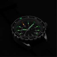 Grande montre automatique de plong&eacute;e, Num&eacute;rique, &agrave; piles, 41 mm, Noir Helyx Safety & Industrial Supplies