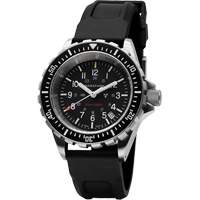 Grande montre automatique de plong&eacute;e, Num&eacute;rique, &agrave; piles, 41 mm, Noir Helyx Safety & Industrial Supplies