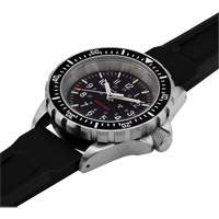 Grande montre automatique de plong&eacute;e, Num&eacute;rique, &agrave; piles, 41 mm, Noir Helyx Safety & Industrial Supplies