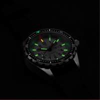 Montre automatique moyenne pour plongeur &eacute;dition arctique, Num&eacute;rique, &agrave; piles, 36 mm, Noir Helyx Safety & Industrial Supplies