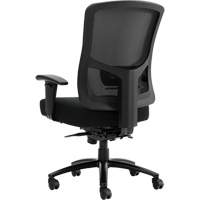 Chaise &agrave; dossier haut avec m&eacute;canisme &agrave; basculement synchronis&eacute; robuste Raven 400, Mailles, Noir, Capacit&eacute; 400 lb Helyx Safety & Industrial Supplies