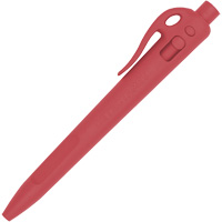 Stylo &agrave; bille d&eacute;tectable avec agrafe, Rouge, 1 mm, R&eacute;tractable Helyx Safety & Industrial Supplies