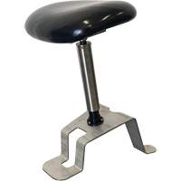 Tabouret assis-debout TA200, Vinyle, Noir, Capacit&eacute; 280 lb Helyx Safety & Industrial Supplies