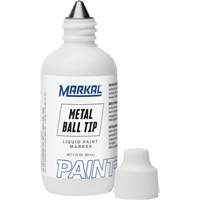 Marqueur Paint-Riter avec pointe en bille m&eacute;tallique, Liquide, Blanc Helyx Safety & Industrial Supplies