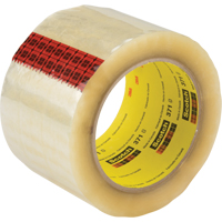 Scotch&reg; Box Sealing Tape 371, Hot Melt Adhesive, 1.9 mils, 36 mm (1-1/2") x 914 m (2998') Helyx Safety & Industrial Supplies