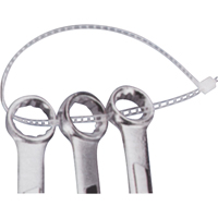Attaches avec encoches, Longueur 7", R&eacute;sistance &agrave; la traction 40 lb, Naturel Helyx Safety & Industrial Supplies