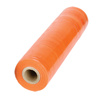 Film &eacute;tirable, Calibre 80 (20,3 microm&egrave;tres), 18" x 1000', Orange Helyx Safety & Industrial Supplies