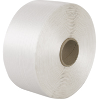 Feuillard en cordon li&eacute;, Cordon en polyester, 1/4" la x 7800' lo, Calibre Manuel Helyx Safety & Industrial Supplies