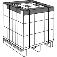 Protecteurs de rebord, Carton, 36" lo x 2-1/2" la Helyx Safety & Industrial Supplies