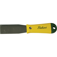 Putty Knife with Plastic Handle, 1-3/16", Carbon Steel Blade Helyx Safety & Industrial Supplies