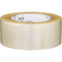 Tartan 369 Box Sealing Tape, Acrylic Adhesive, 1.6 mils, 48 mm (1-22/25") x 100 m (328') Helyx Safety & Industrial Supplies