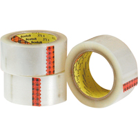 Scotch&reg; 373 Box Sealing Tape, Hot Melt Adhesive, 2.6 mils, 48 mm (1-22/25") x 50 m (164') Helyx Safety & Industrial Supplies