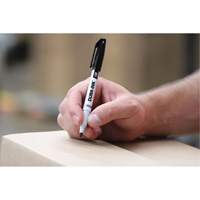 Marqueurs Dura-Ink - no 15, Noir, Pointe Fin Helyx Safety & Industrial Supplies