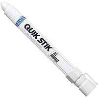 Quik Stik&reg; Twist-Up Paint Markers, Solid Stick, White Helyx Safety & Industrial Supplies