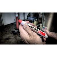 Quik Stik&reg; Twist-Up Paint Markers, Solid Stick, White Helyx Safety & Industrial Supplies