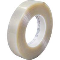 Polyester Tape, Polyester, 25.4 mm (1") W x 66 m (216') L, 6.3 mils Thick Helyx Safety & Industrial Supplies