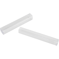 Quadropack PVC Packaging Tube, 1/2" Dia./7-7/8" W X 4-3/4" L Helyx Safety & Industrial Supplies
