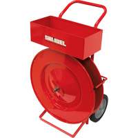 Strapping Dispenser, Polyester/Steel/Polypropylene Straps, 16" Core Dia., 2.875" Roll Width Helyx Safety & Industrial Supplies
