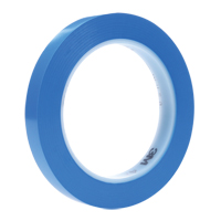 Ruban en vinyle 471, 25,4 mm (1") la x 32,9 m (108') lo, 5,3 mils, Bleu Helyx Safety & Industrial Supplies