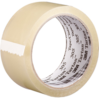 Tartan 305 Box Sealing Tape, Acrylic Adhesive, 1.6 mil, 48 mm (2") x 100 m (328') Helyx Safety & Industrial Supplies