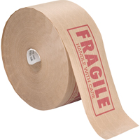 Rubans gommes pr&eacute;-imprim&eacute;s, 76 mm (3") x 137 m (449,475'), Kraft Helyx Safety & Industrial Supplies