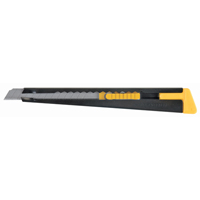 Standard-Duty Knife ATK600, 9 mm, Carbon Steel, Plastic Handle Helyx Safety & Industrial Supplies