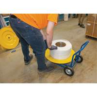 Strapping Dispenser, Polyester/Steel/Polypropylene Straps, 16"/8" Core Dia., 3"/8"/6" Roll Width Helyx Safety & Industrial Supplies