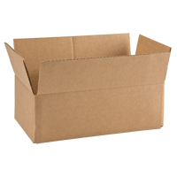 Corrugated Box, 12" L x 6" W x 4" H, Flute C Helyx Safety & Industrial Supplies