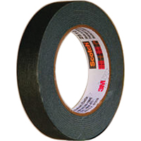 2510 Masking Tape, 24 mm (1") x 55 m (180'), Black Helyx Safety & Industrial Supplies