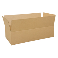 Corrugated Box, 48" L x 24" W x 12" H, Flute C Helyx Safety & Industrial Supplies