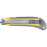 Knife ATK100, 18 mm, Carbon Steel, Rubber Handle Helyx Safety & Industrial Supplies