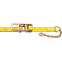 Tendeurs d'arrimage &agrave; cliquet, Crochet &agrave; chaîne, 3" , 30' , Charge d'utilisation max. 5400 lb (2450 kg) Helyx Safety & Industrial Supplies