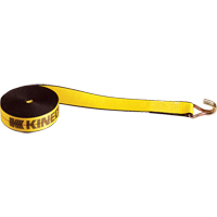 Tendeurs d'arrimage pour treuil, Crochet &agrave; fil m&eacute;tallique, 2" , 30' , Charge d'utilisation max. 1670 lb (751 kg) Helyx Safety & Industrial Supplies