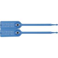 Gemini&reg; Tote Seals, 7-1/4", Plastic, Pull-Through Helyx Safety & Industrial Supplies