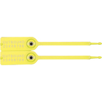 Gemini&reg; Tote Seals, 7-1/4", Plastic, Pull-Through Helyx Safety & Industrial Supplies