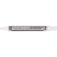 Brite-Mark&reg; RoughNeck Marker, Liquid, White Helyx Safety & Industrial Supplies