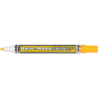 Brite-Mark&reg; RoughNeck Marker, Liquid, Yellow Helyx Safety & Industrial Supplies