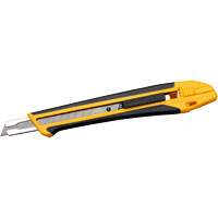 Couteau de pr&eacute;cision renforc&eacute;, 9 mm, Acier au carbone, Prise en Fibre de verre Helyx Safety & Industrial Supplies