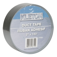 Utility Grade Duct Tape, 9 mils, Silver, 50 mm (2") x 55 m (180') Helyx Safety & Industrial Supplies