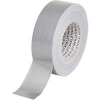 Utility Grade Duct Tape, 9 mils, Silver, 50 mm (2") x 55 m (180') Helyx Safety & Industrial Supplies