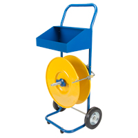 Strapping Dispenser, Polyester/Polypropylene Straps, 8" Core Dia., 8" Roll Width Helyx Safety & Industrial Supplies