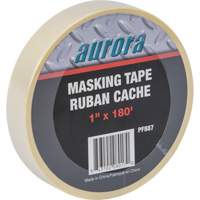General Purpose Masking Tape, 24 mm (1") x 55 m (180'), Beige Helyx Safety & Industrial Supplies