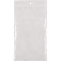 Poly Bags, Reclosable, 5" x 3", 4 mils Helyx Safety & Industrial Supplies