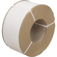 Strapping, Polypropylene, 3/8" W x 12900' L, White, Machine Grade Helyx Safety & Industrial Supplies
