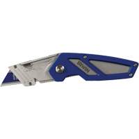 Couteau utilitaire pliant FK 100, 22 mm lame, poign&eacute;e en M&eacute;tal Helyx Safety & Industrial Supplies