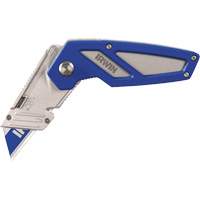 Couteau utilitaire pliant FK 100, 22 mm lame, poign&eacute;e en M&eacute;tal Helyx Safety & Industrial Supplies