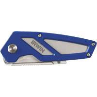 Couteau utilitaire pliant FK 100, 22 mm lame, poign&eacute;e en M&eacute;tal Helyx Safety & Industrial Supplies
