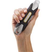 Couteau autoverrouillable, 18 mm, Acier au carbone, Robuste, Prise en Aluminium Helyx Safety & Industrial Supplies